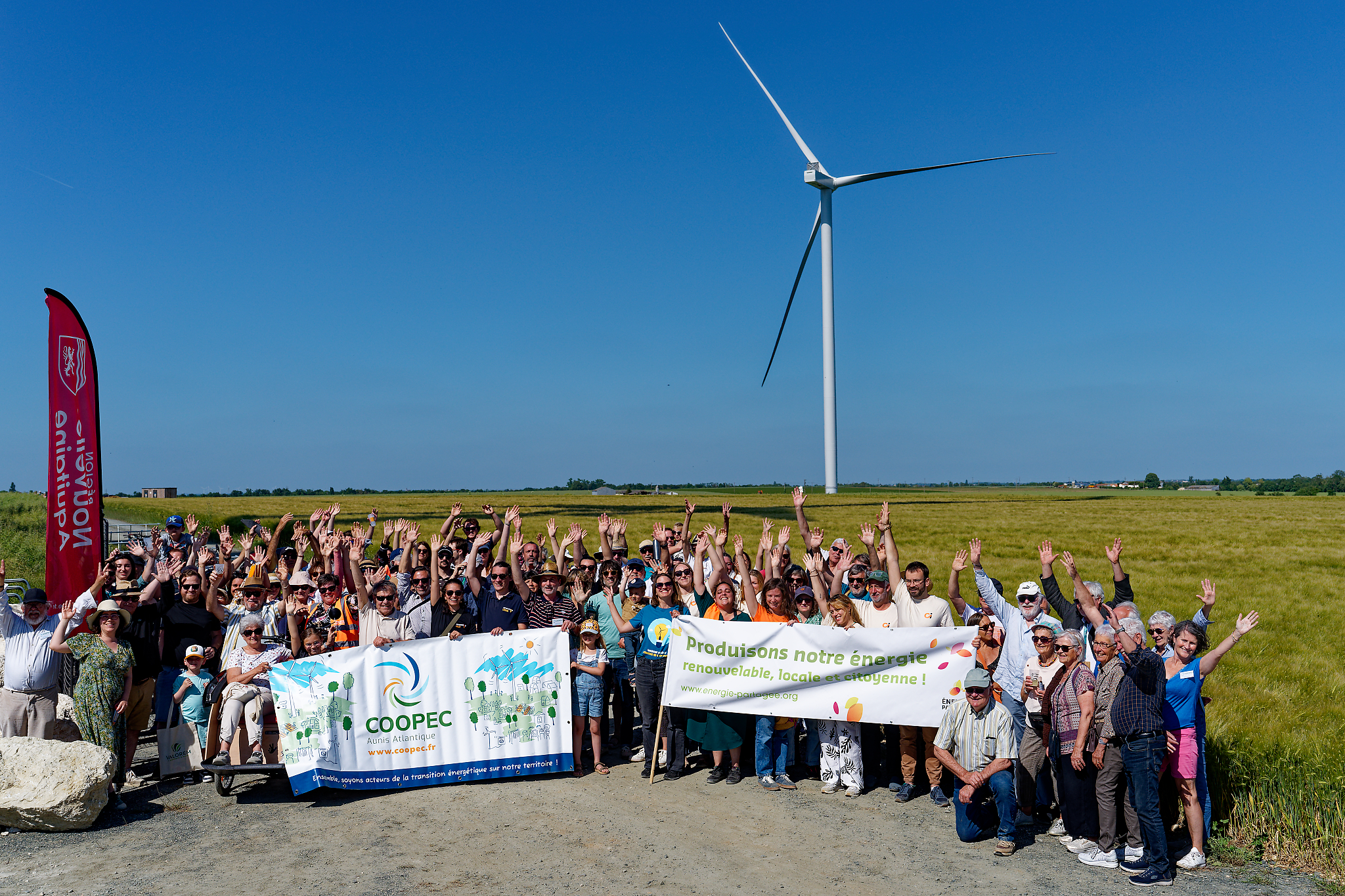Inauguration of the community wind farm 17 05 2025