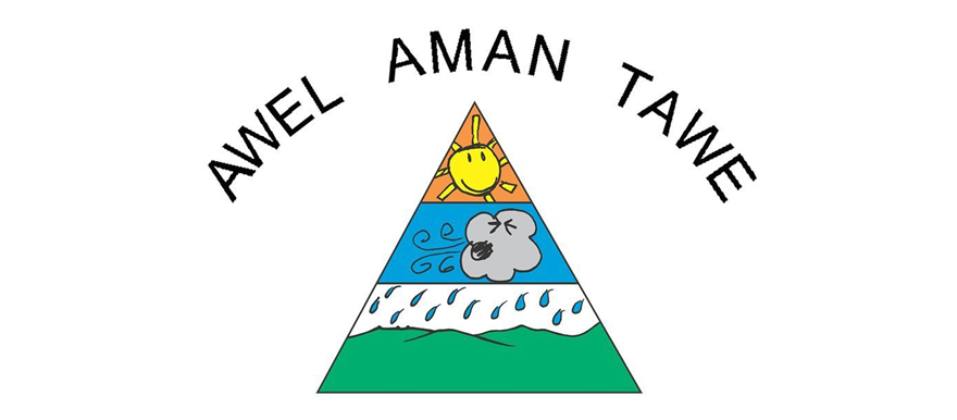 Awel Aman Tawe logo network