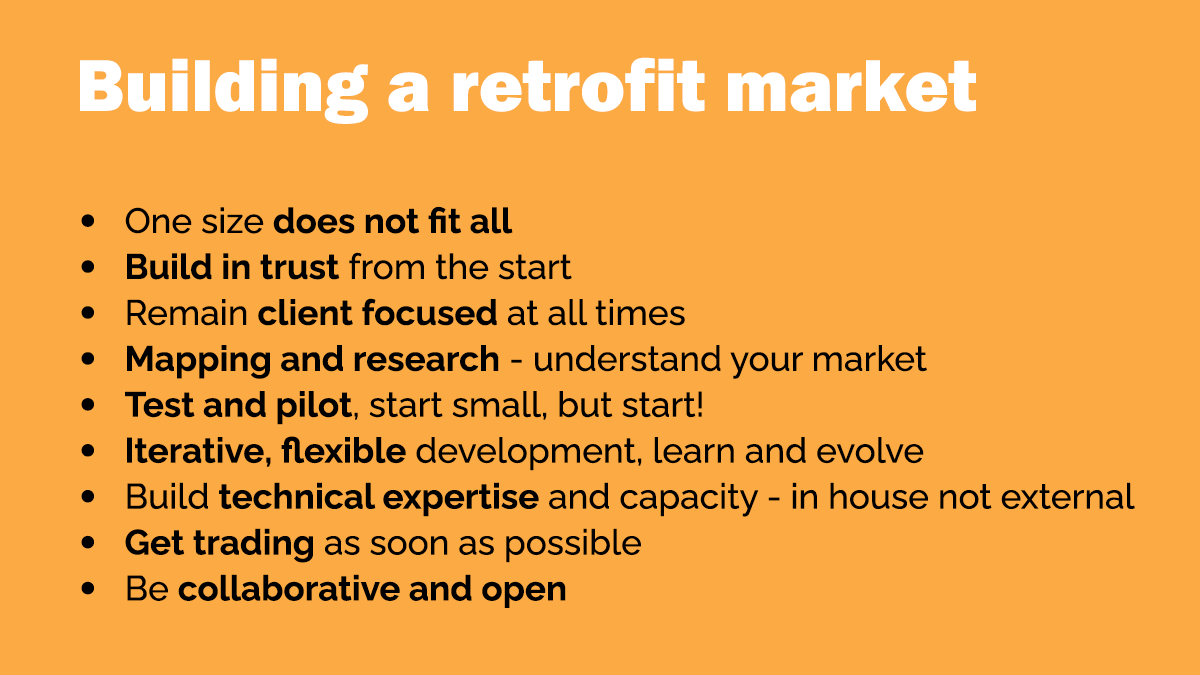 Retrofit marketing